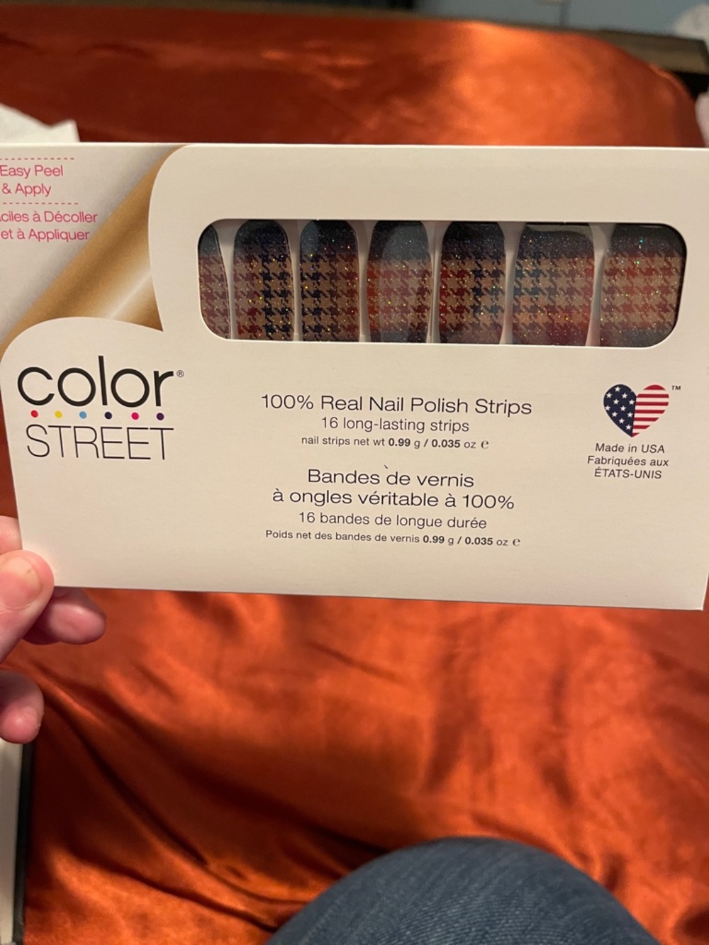 Color Street Lucky Cardigan Nail Strips